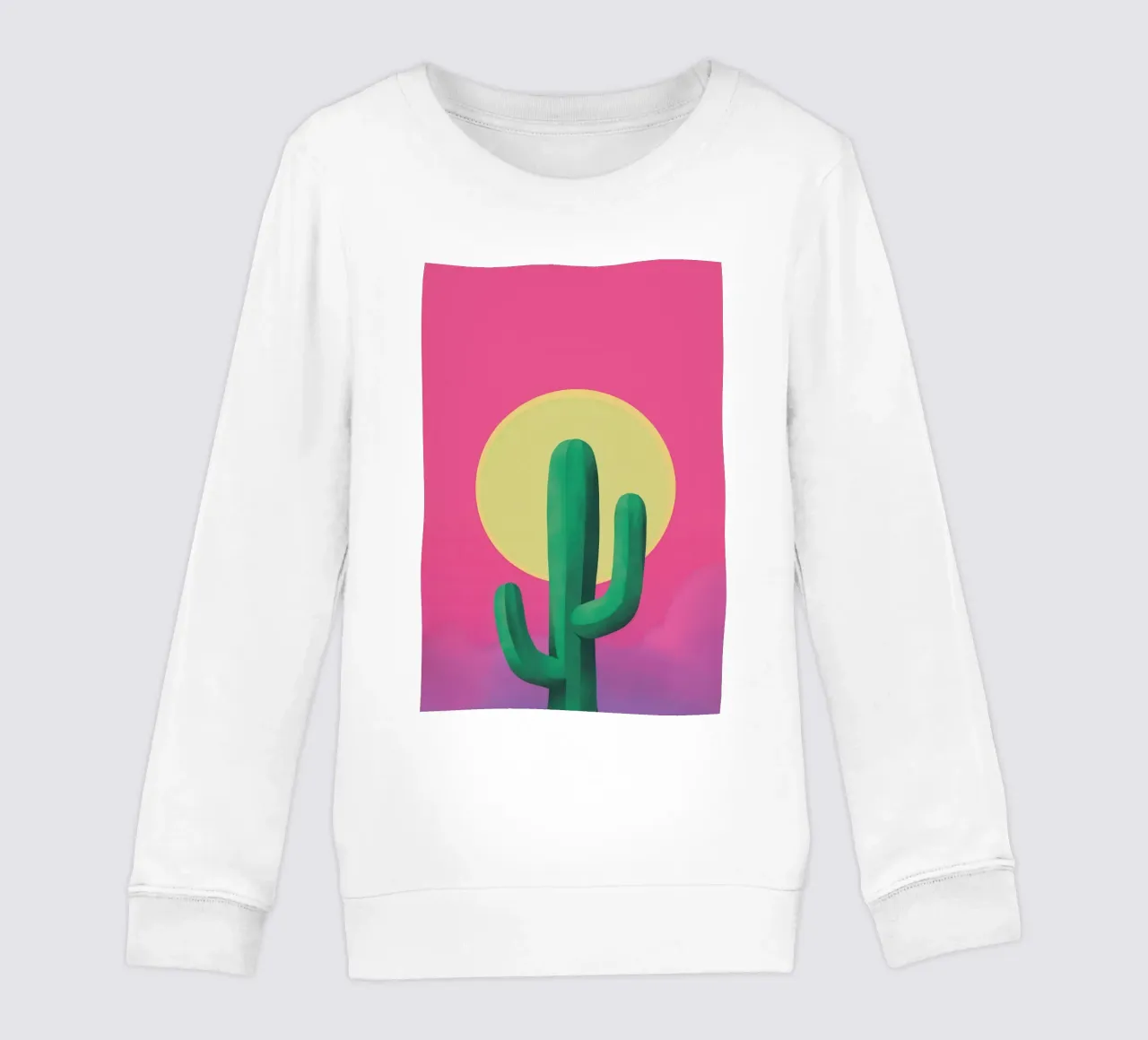 Sole del deserto minimalista felpa bambino da Obs Canvas