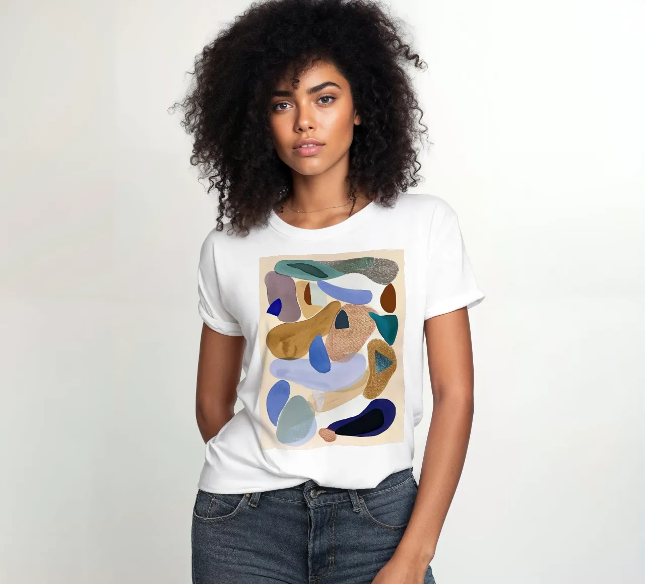 Frammenti di calma t-shirt da donna da DaarbyN