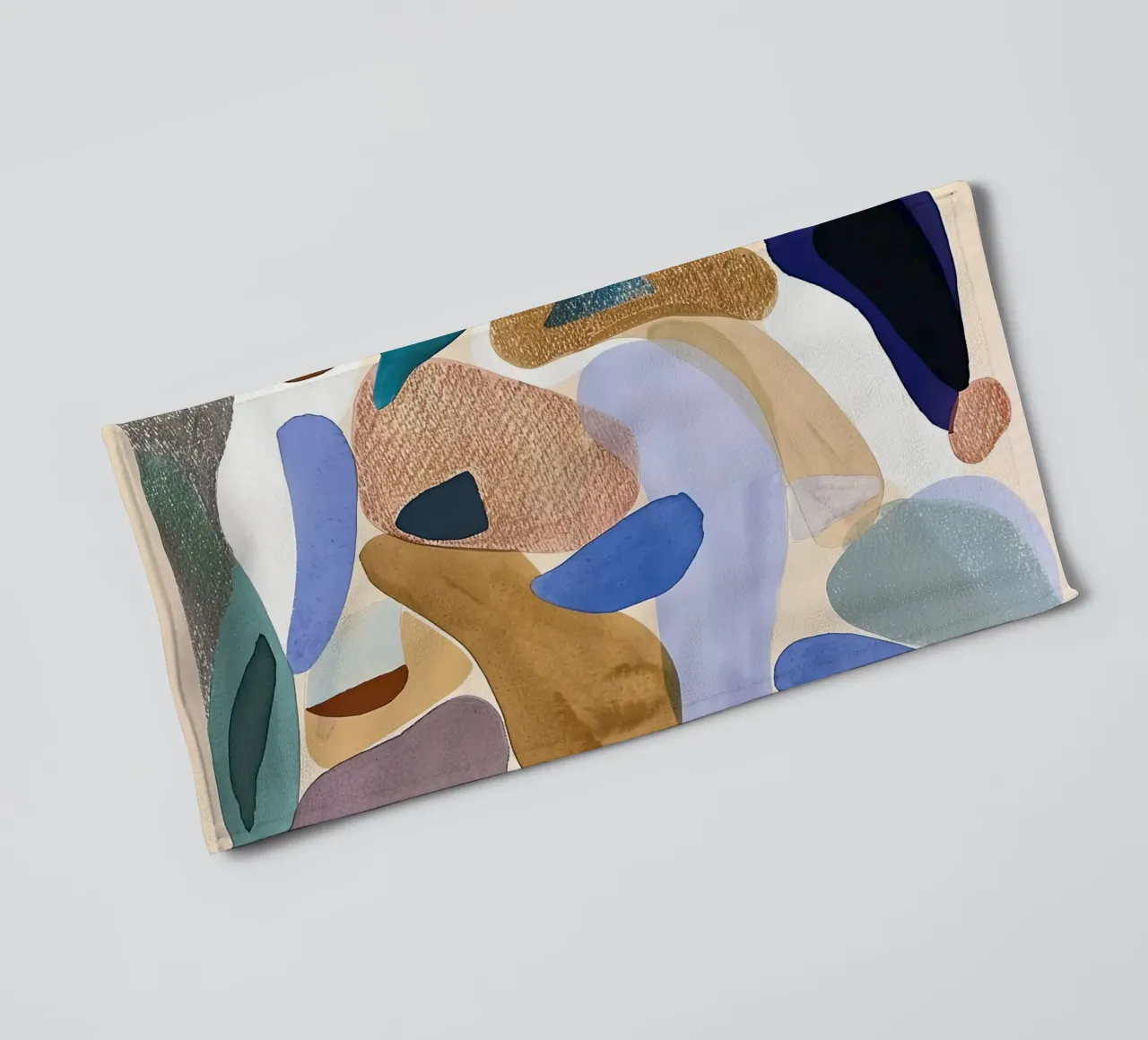 Flarden van rust badhanddoek van DaarbyN