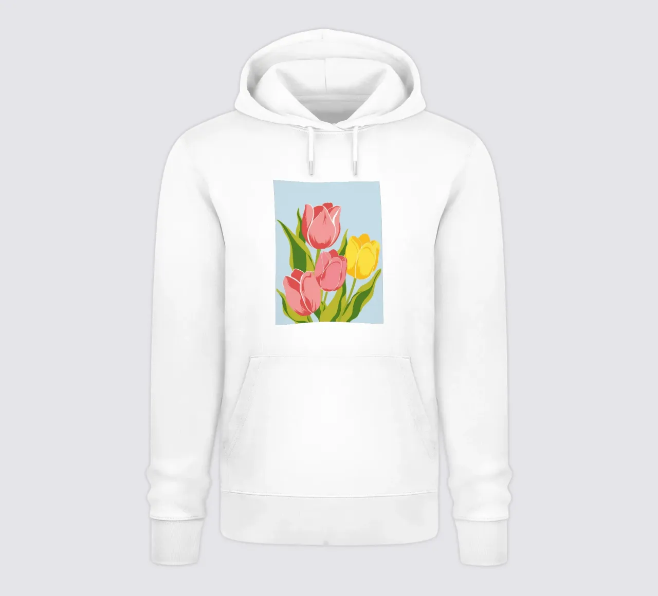 Semplice grazia dei tulipani felpa con cappuccio da Thistle Bloom