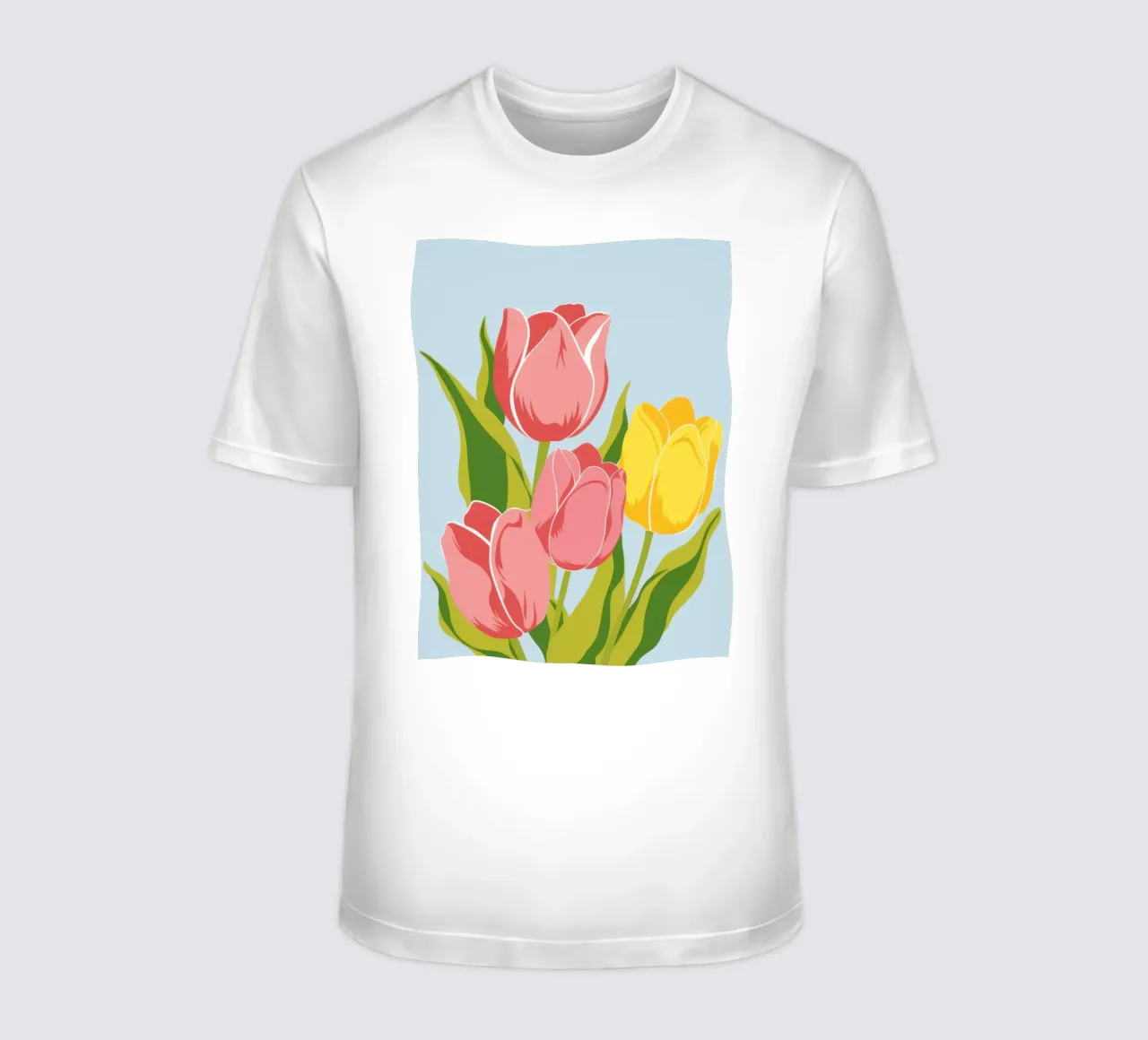 Semplice grazia dei tulipani t-shirt da Thistle Bloom