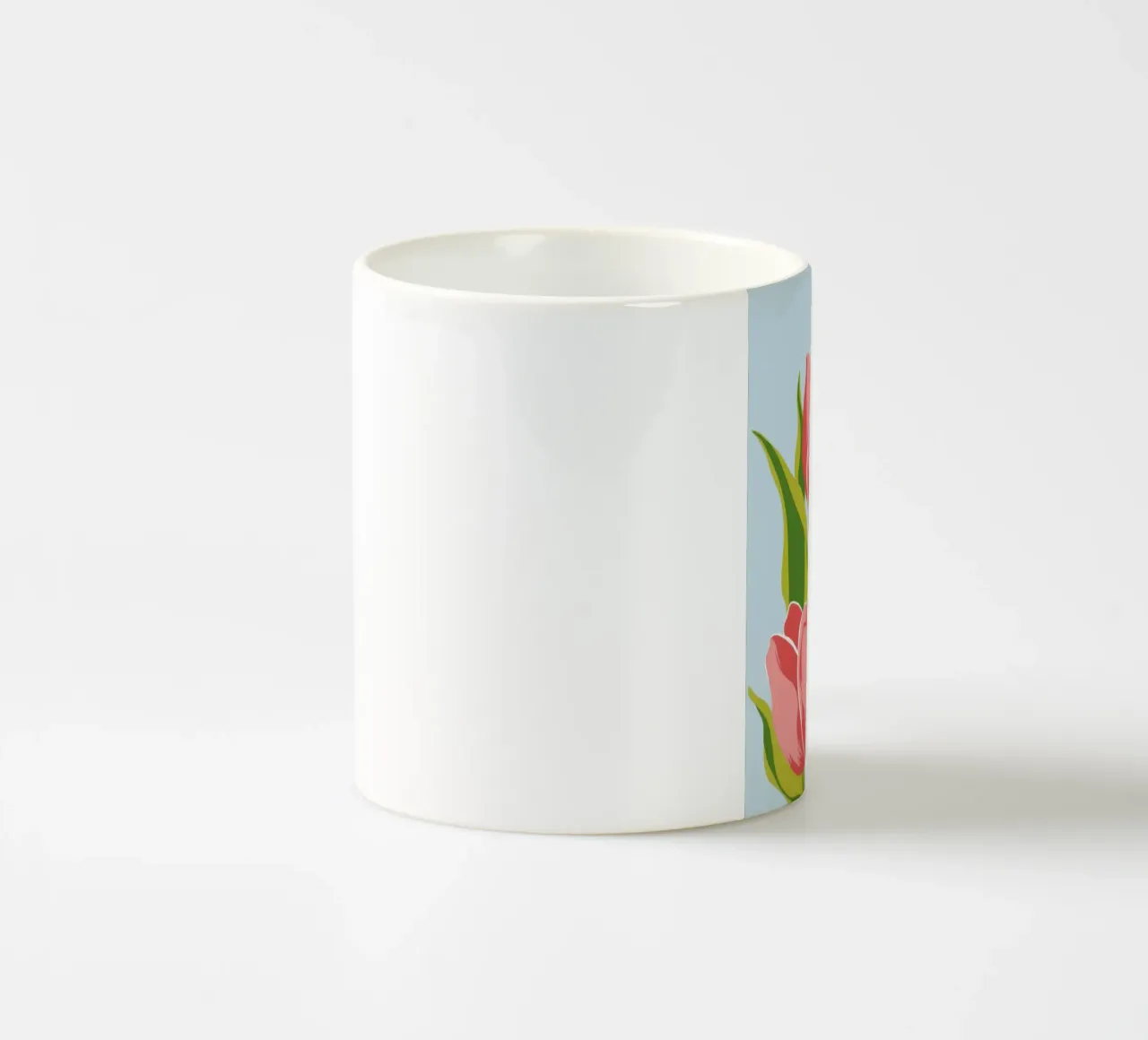 Semplice grazia dei tulipani tazza in ceramica da Thistle Bloom