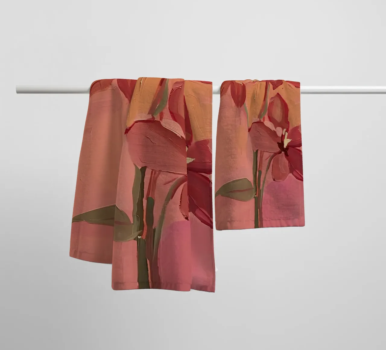 And the Flowers Stayed towel by DaarbyN