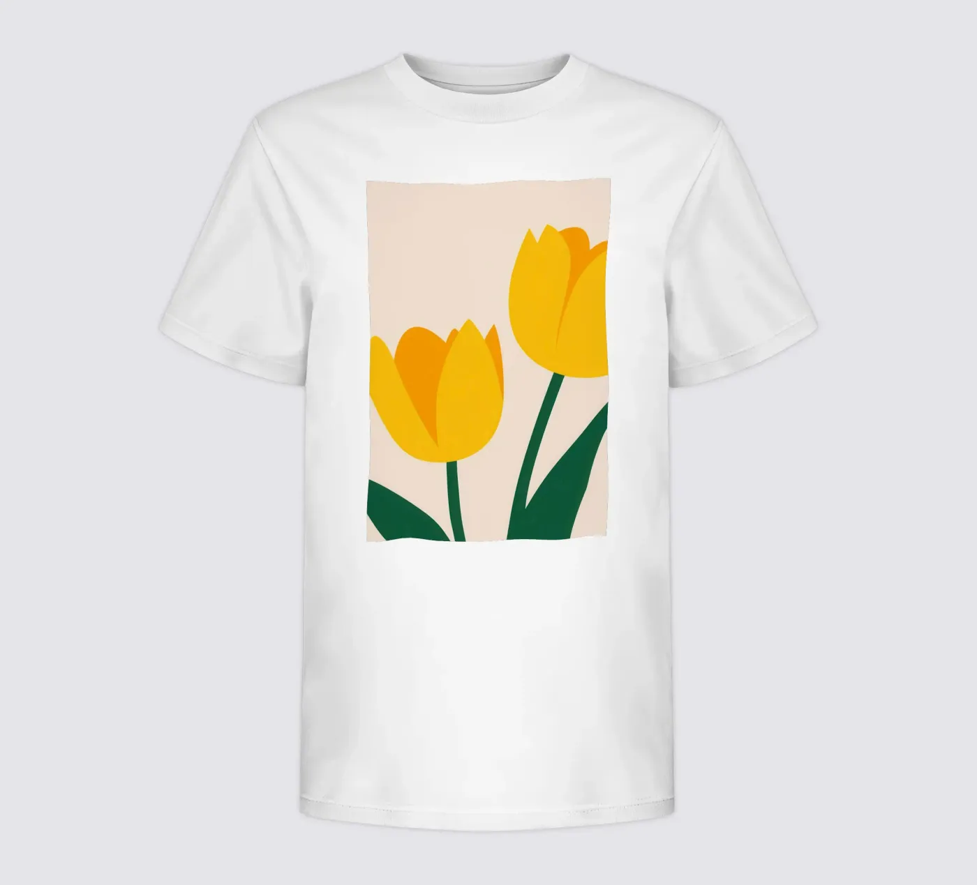 Tulp Duo kinder t-shirt van Obs Canvas