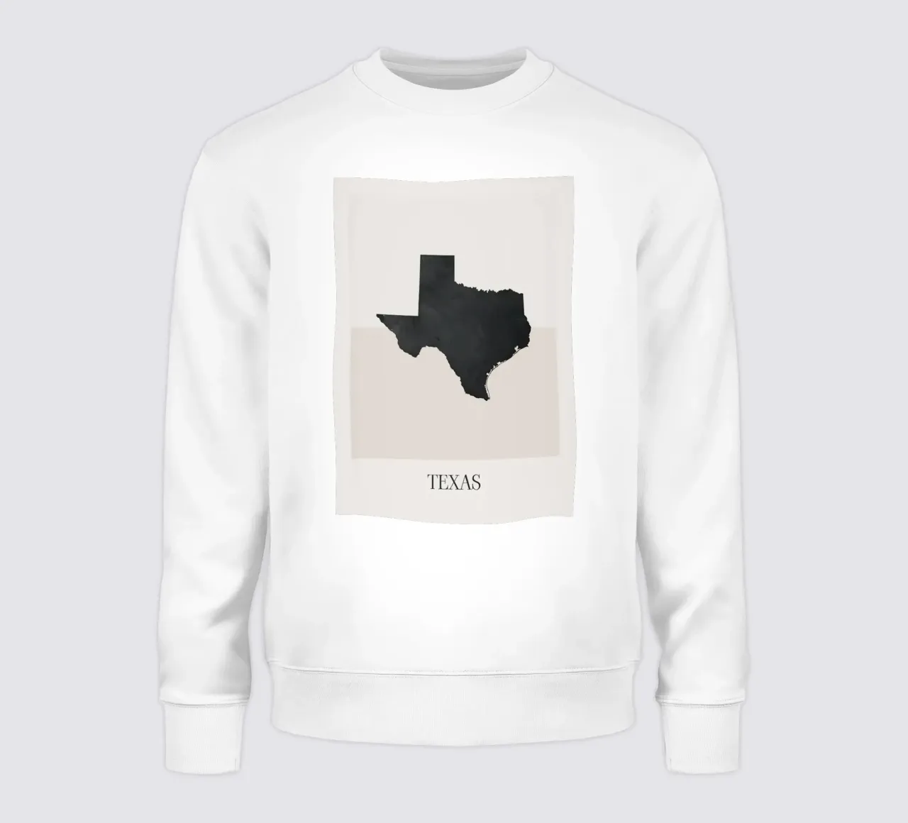 Mappa del Texas felpa da eugene shop