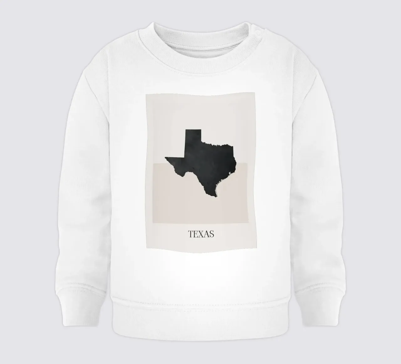 Mappa del Texas felpa neonato da eugene shop