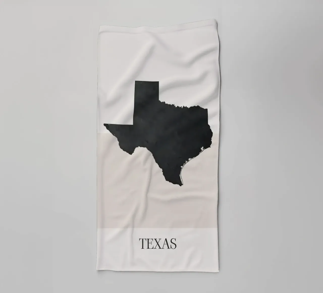 Texas Map towel by eugene shop
