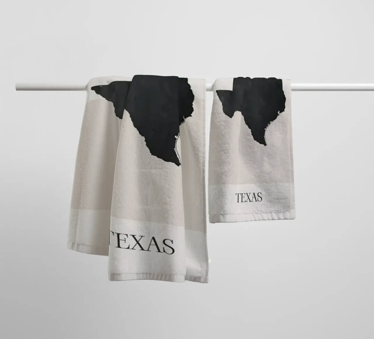 Texas Map towel by eugene shop