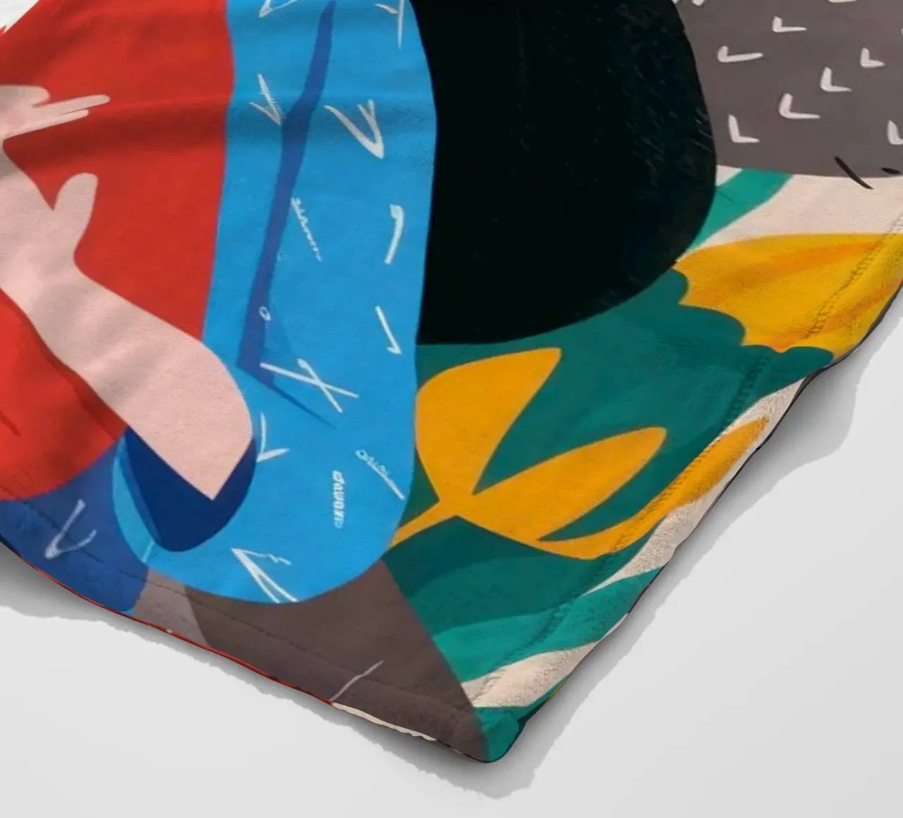 Foxy Umarmung Zärtlichkeit Fleecedecke von Obs Canvas