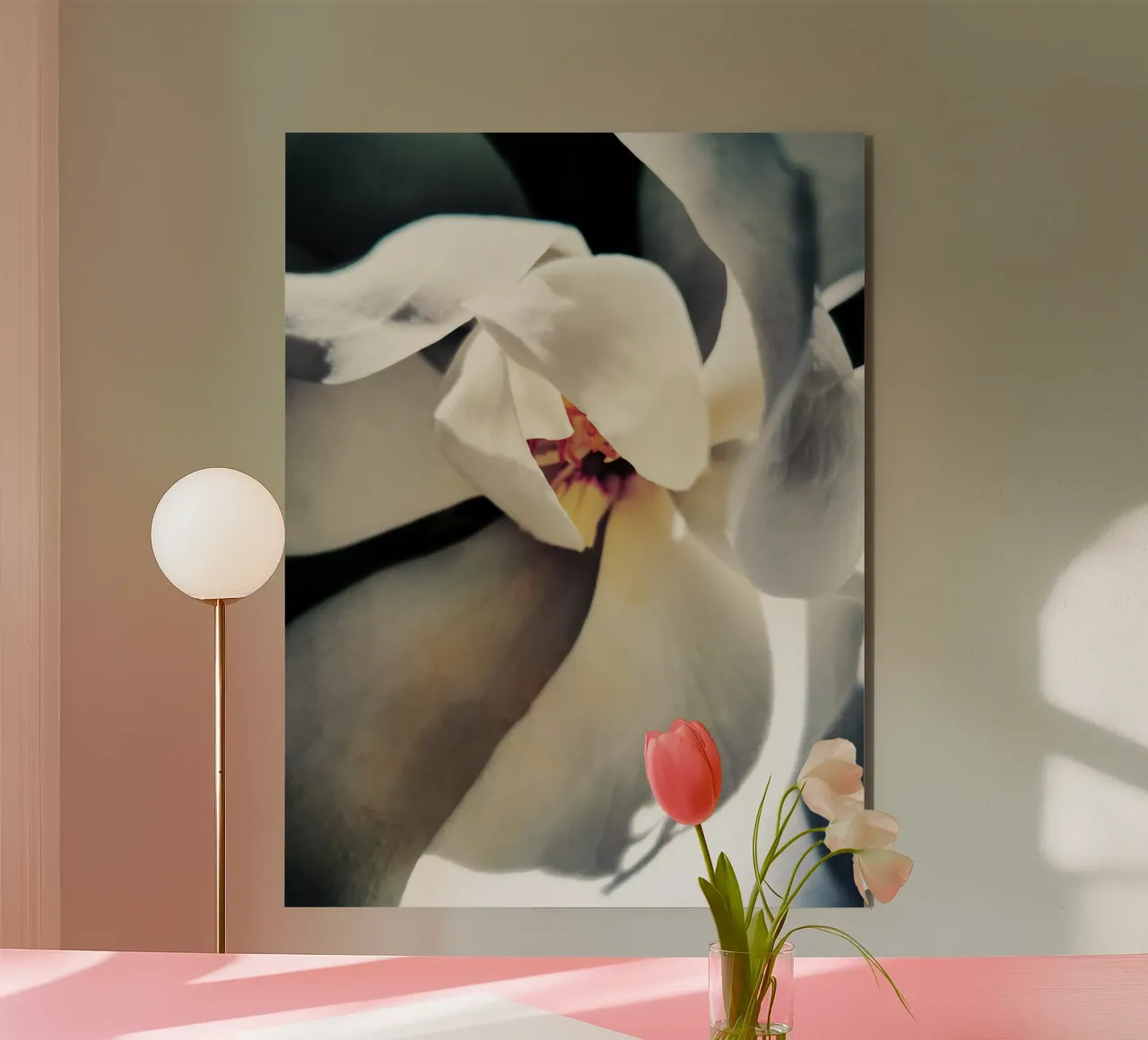 Magnolia Swag alu-dibond by Angelo Cerantola