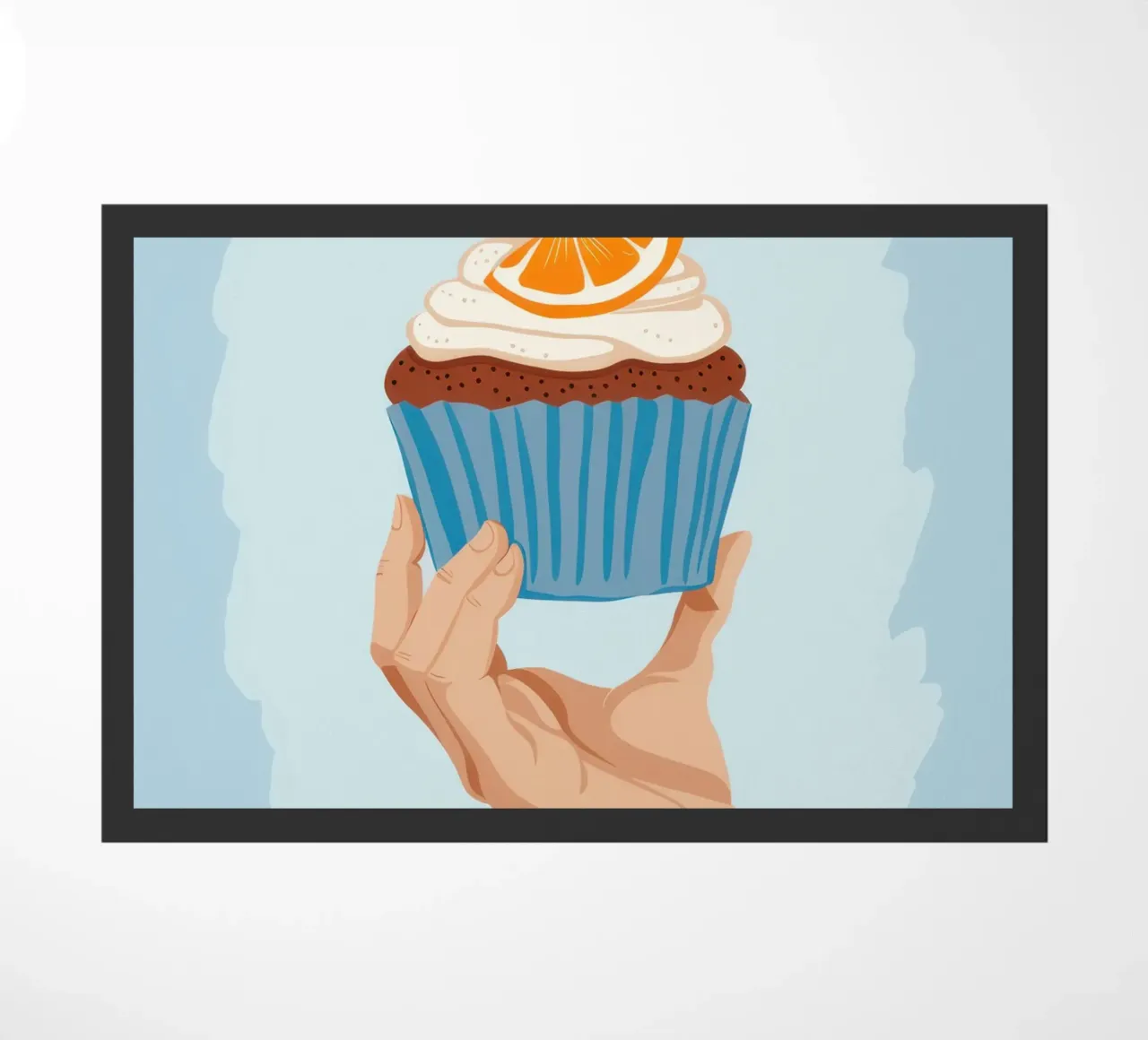 Cupcake portatile agli agrumi zerbino da Thistle Bloom