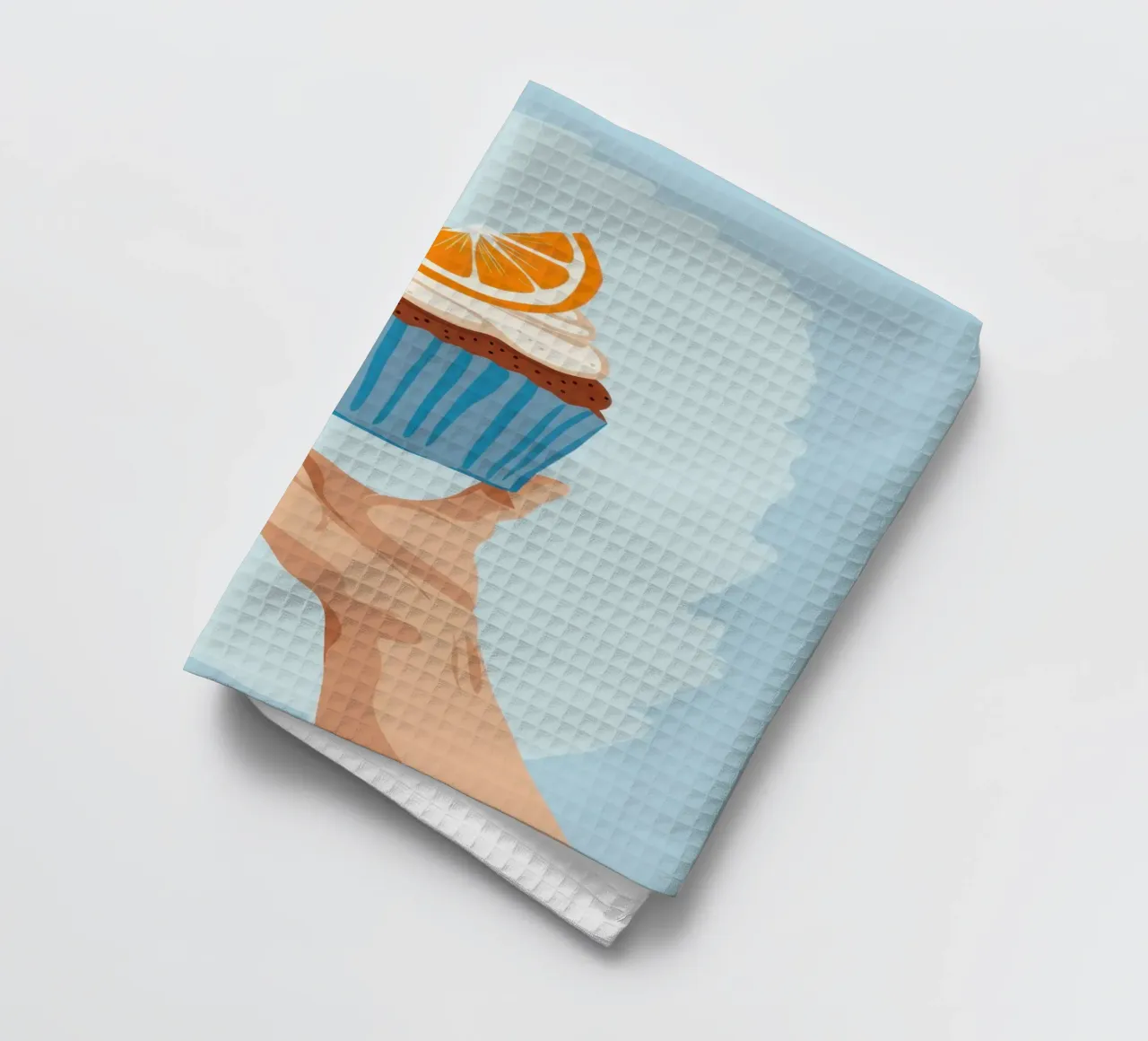 Cupcake portatile agli agrumi canovaccio da cucina da Thistle Bloom