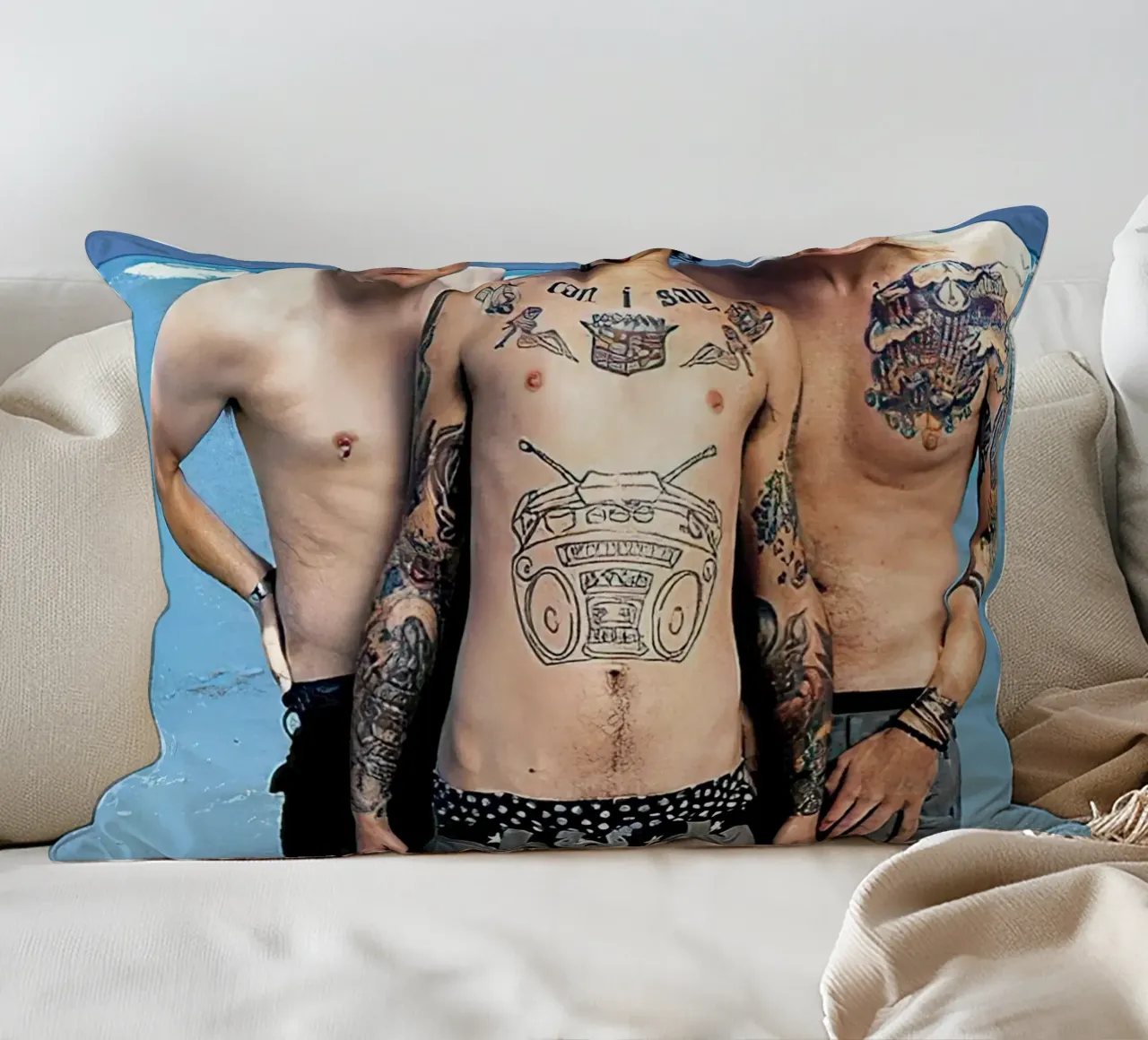 Blink 182 cuscino da Musadad Shop