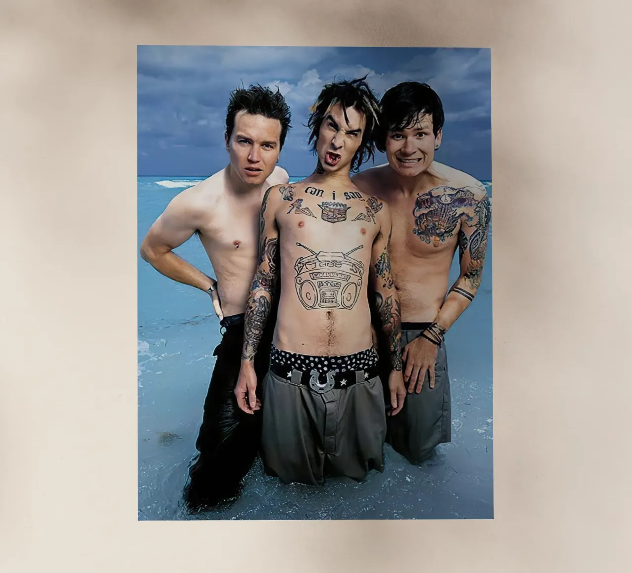 Blink 182 pellicola backlit da Musadad Shop