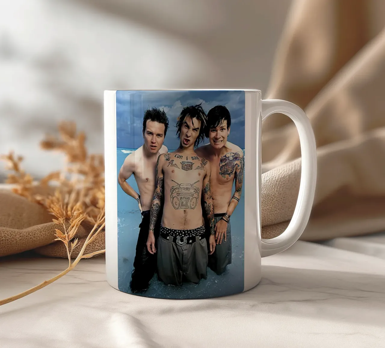 Blink 182 tazza in ceramica da Musadad Shop