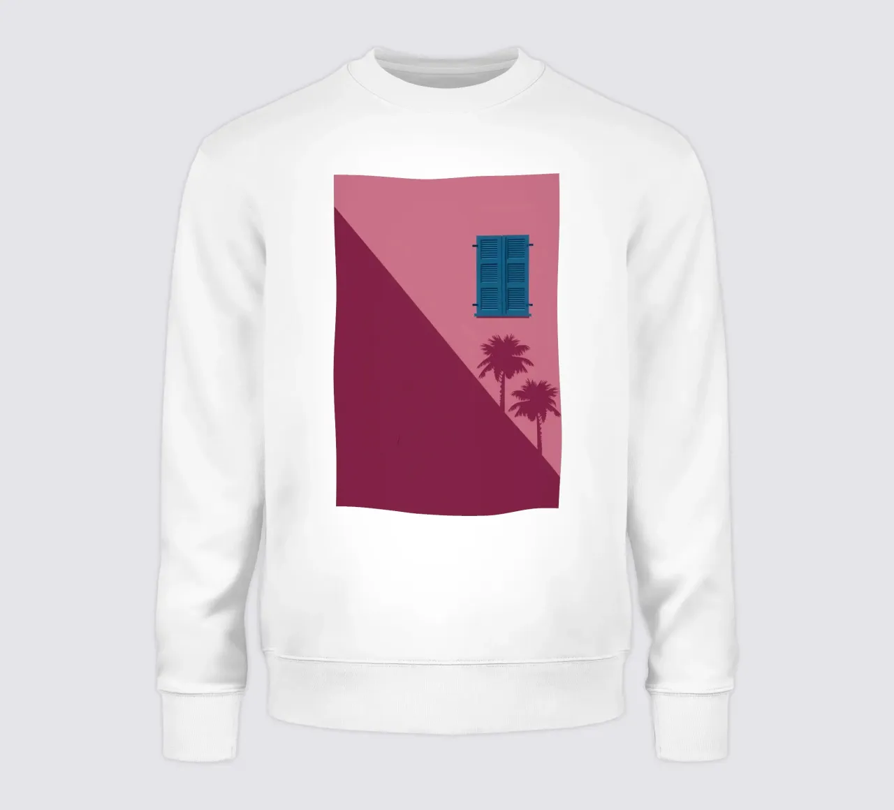 Parete rosa Serenity felpa da Obs Canvas