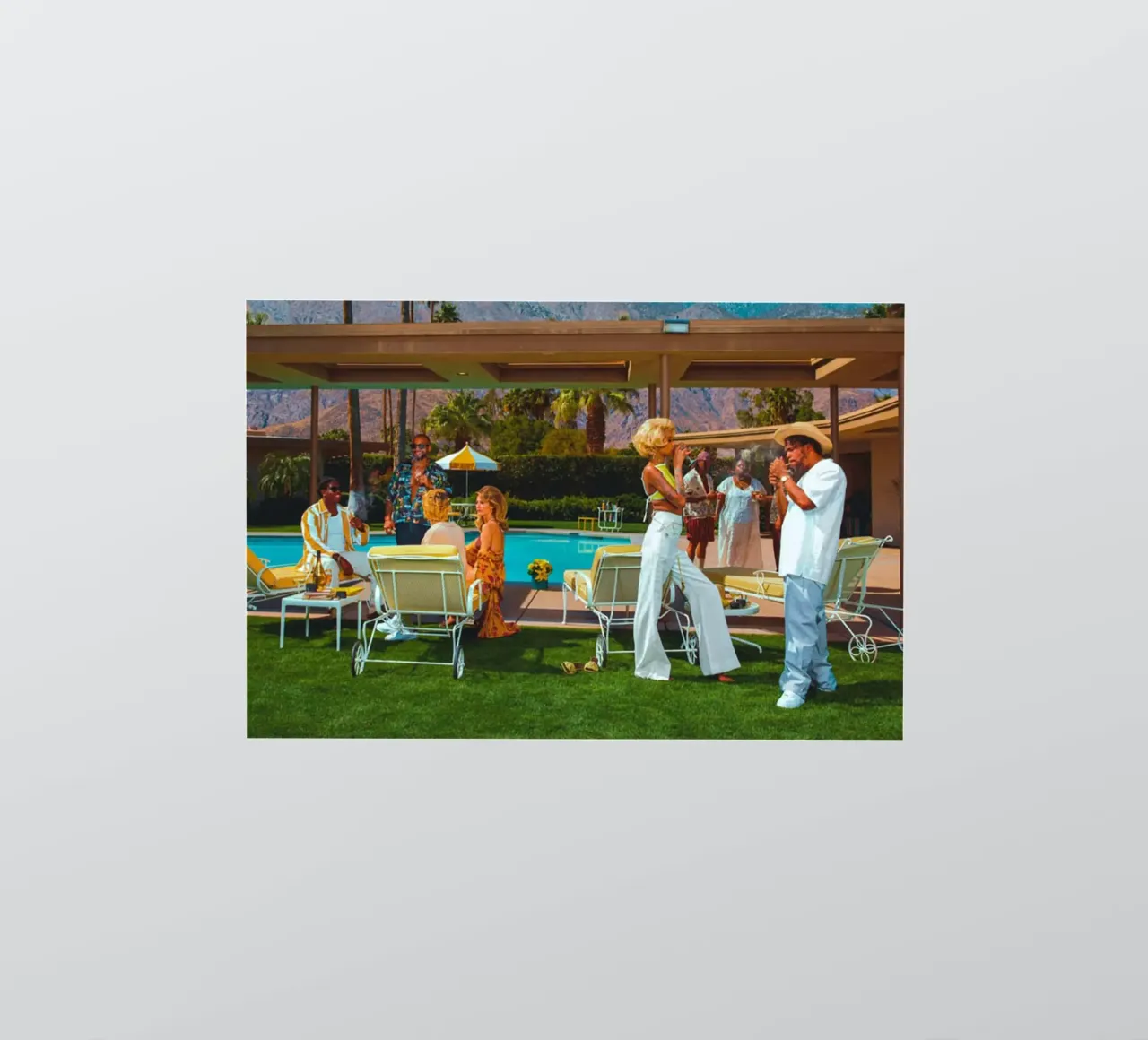 Slim Aarons - Partito adesivo da The Poster UK