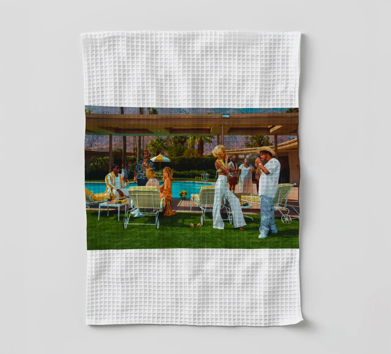 Slim Aarons - Partito canovaccio da cucina da The Poster UK