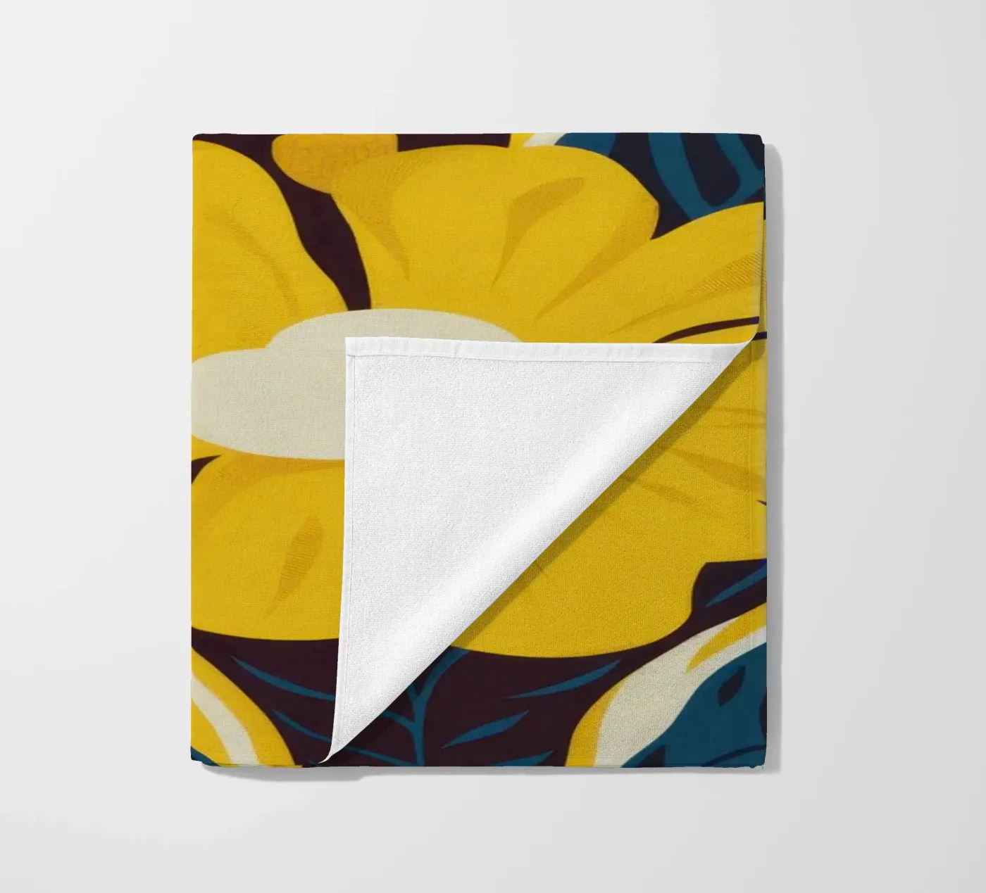 Golden Bloom Pattern telo mare da Thistle Bloom