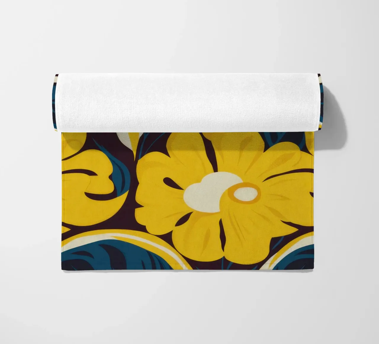 Modello Golden Bloom telo mare da Thistle Bloom
