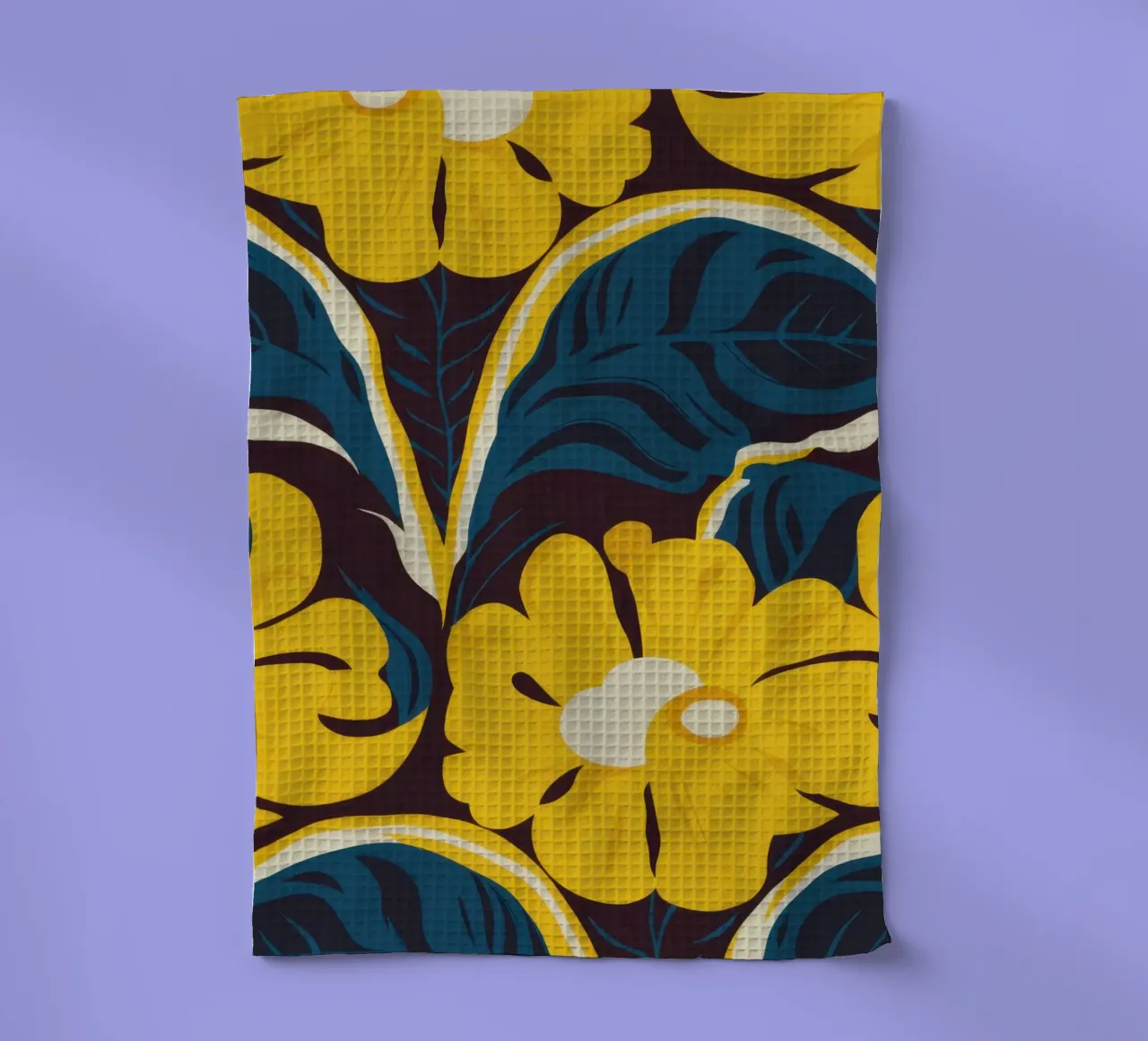 Modello Golden Bloom canovaccio da cucina da Thistle Bloom