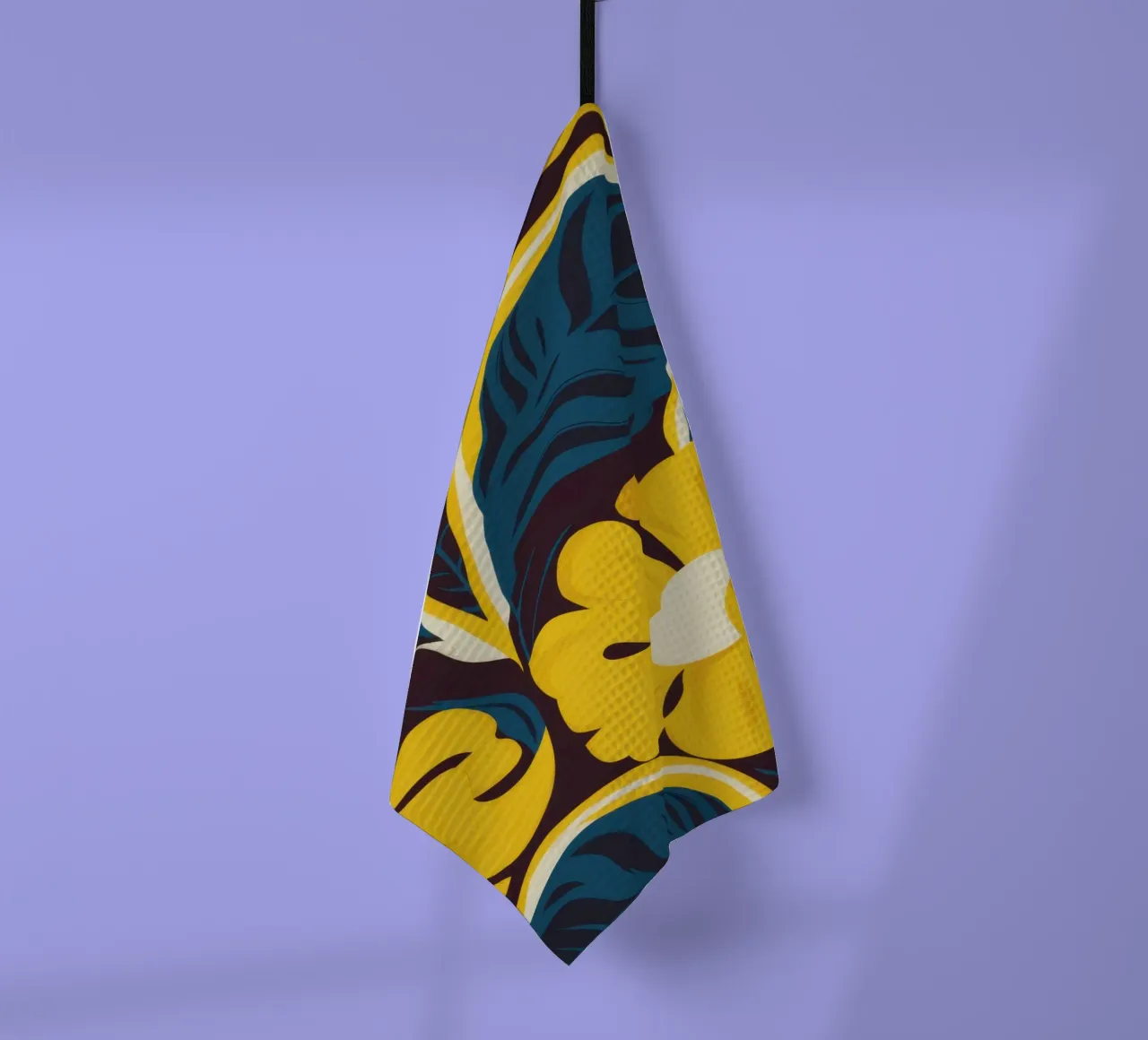 Modello Golden Bloom canovaccio da cucina da Thistle Bloom