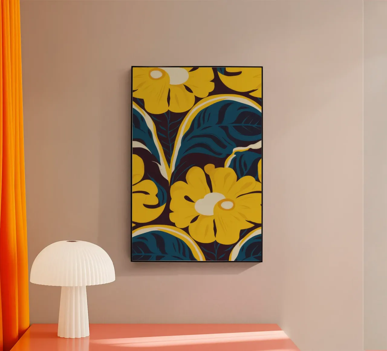 Modello Golden Bloom plexiglass da Thistle Bloom