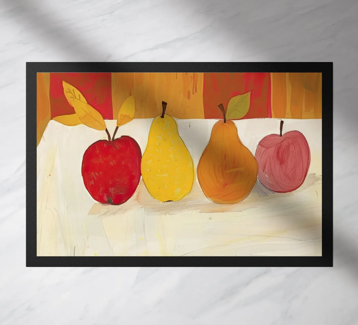 Fruit Harmony doormat by DaarbyN