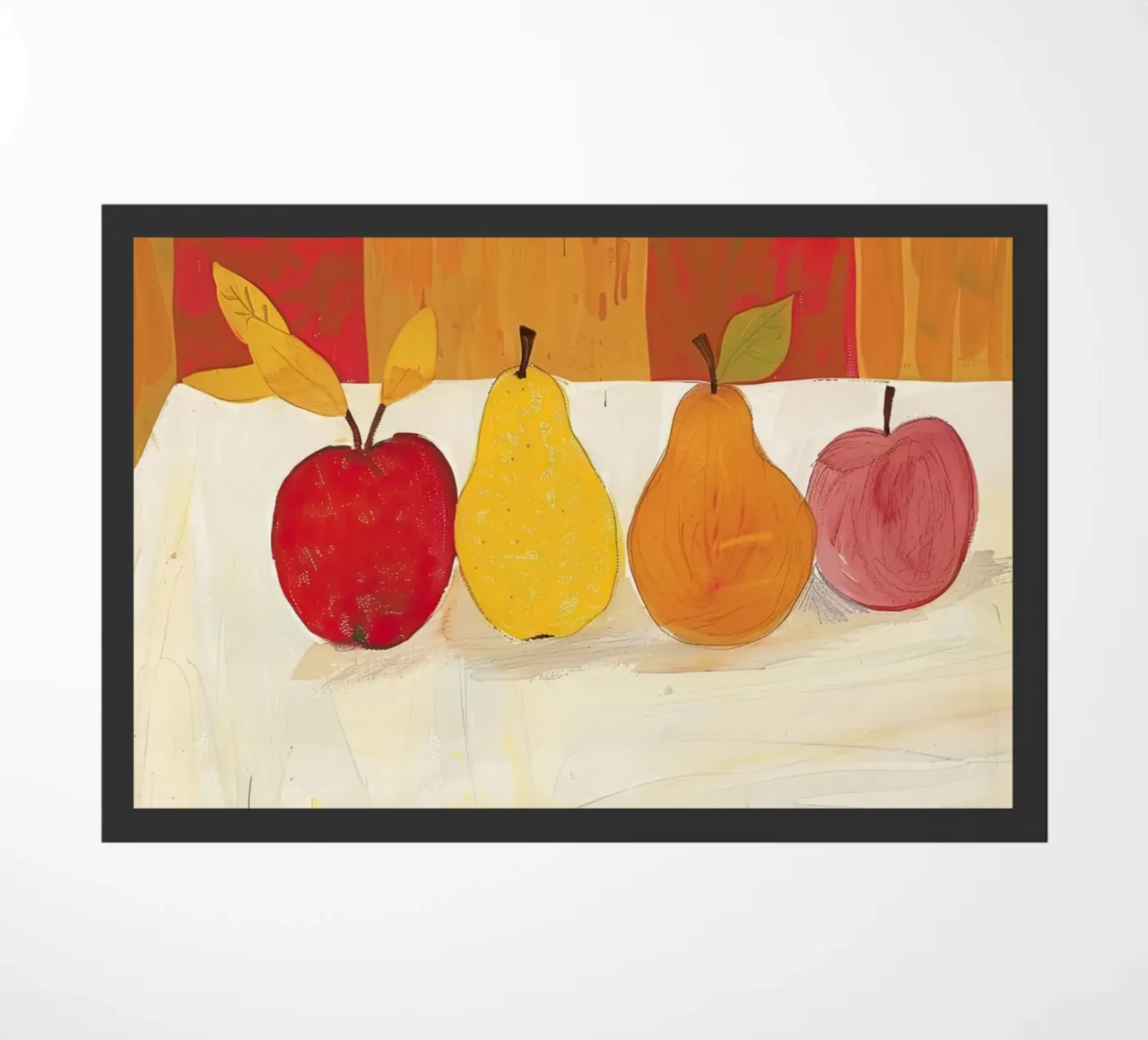 Fruit Harmony deurmat van DaarbyN