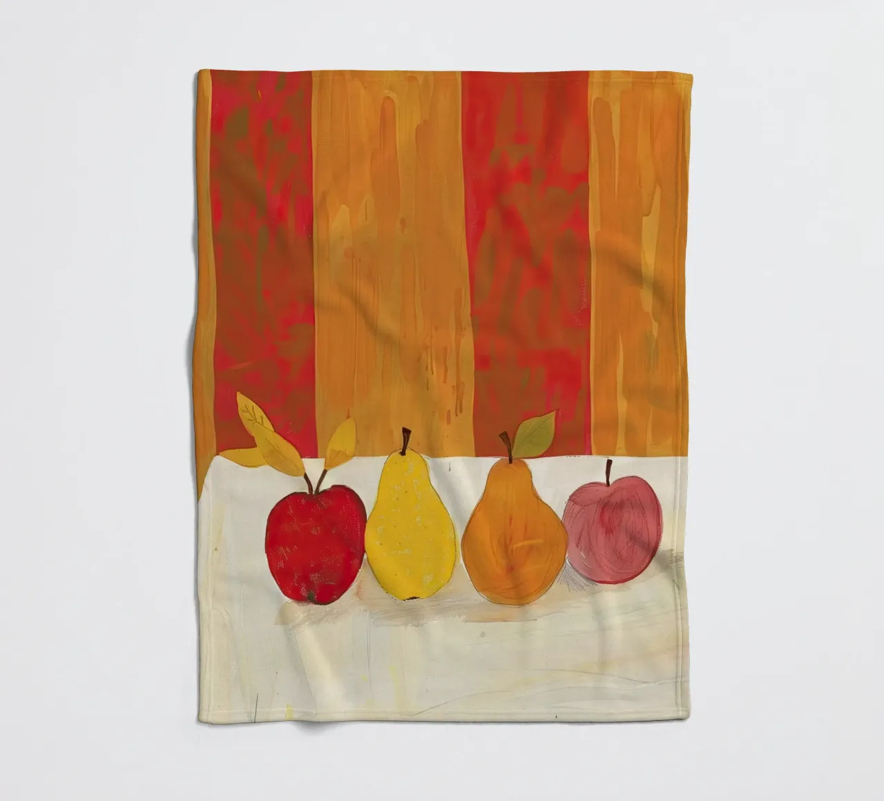 Frucht Harmonie Fleecedecke von DaarbyN