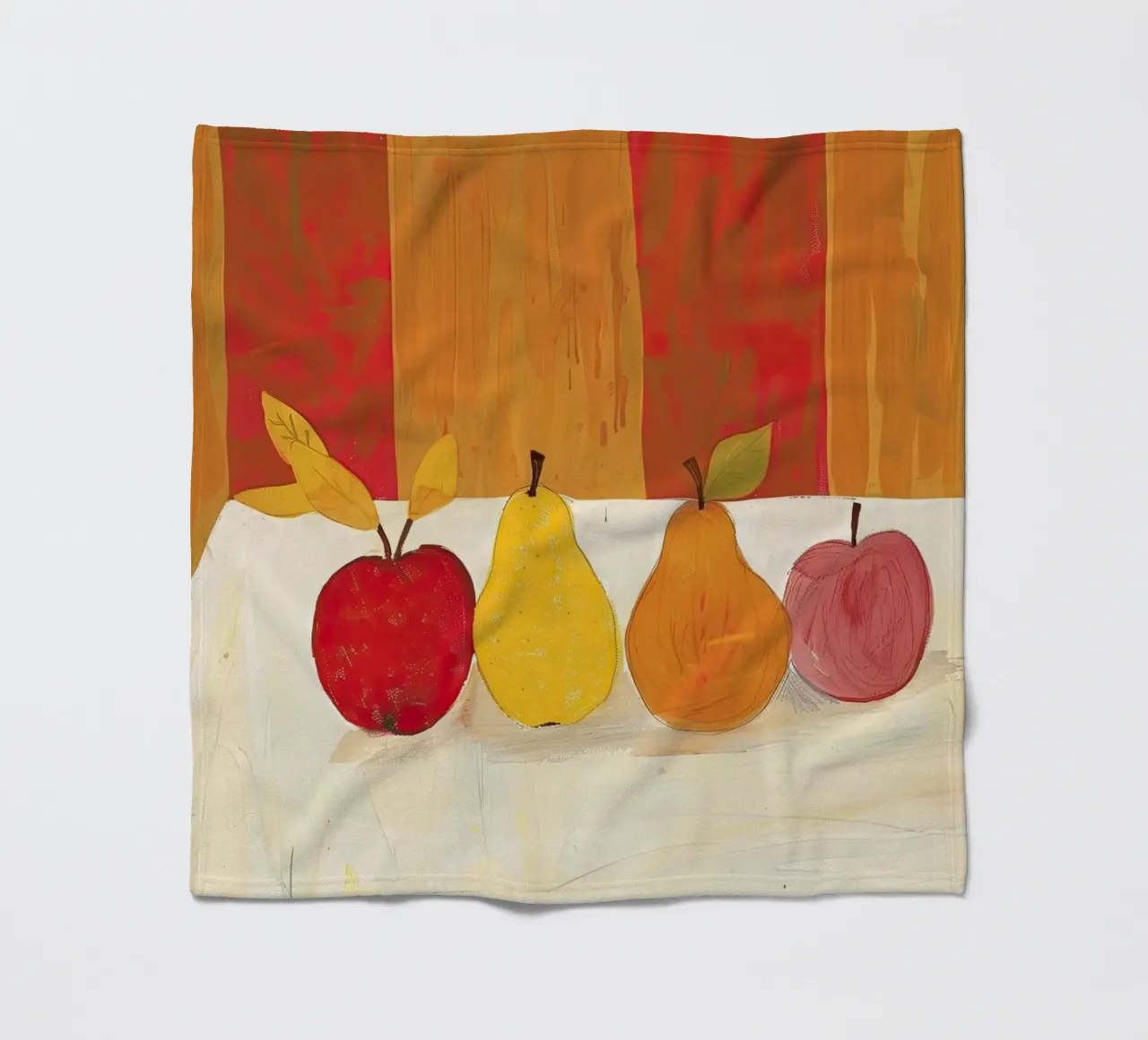 Frucht Harmonie Fleecedecke von DaarbyN