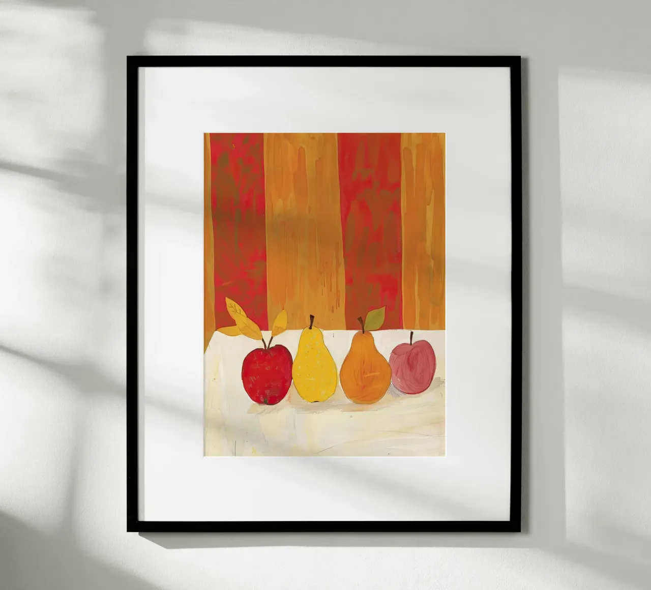 Armonia della frutta poster con telaio in plastica da DaarbyN