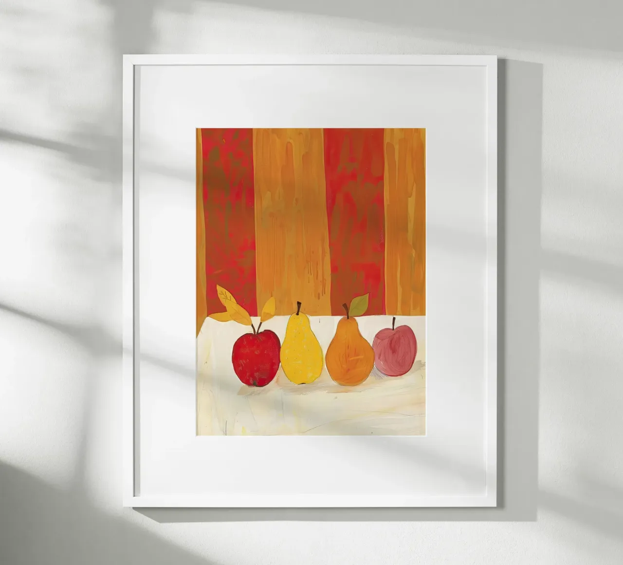 Armonia della frutta poster con telaio in plastica da DaarbyN