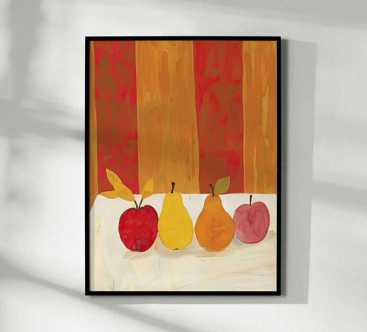 Armonia della frutta poster con telaio in plastica da DaarbyN