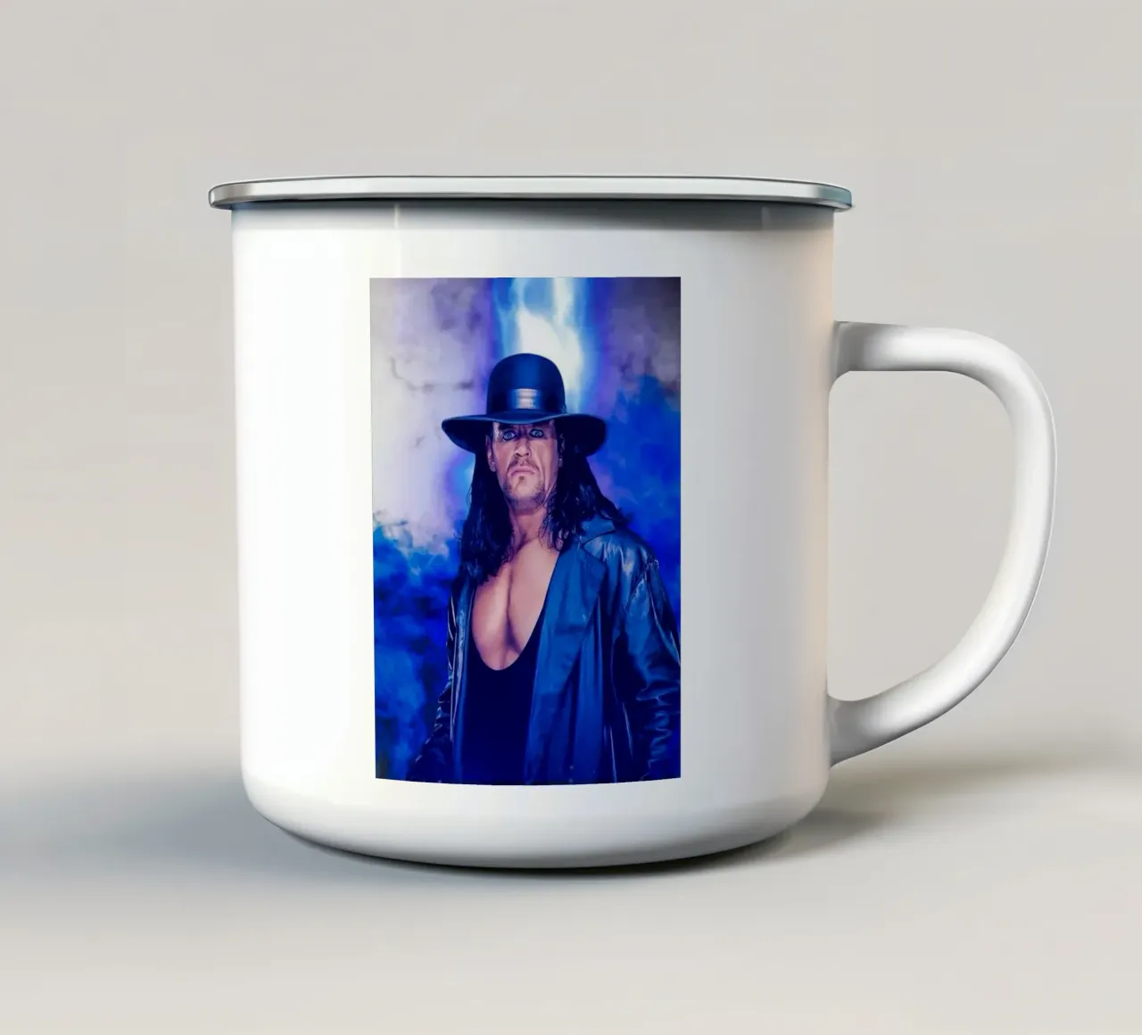 The Undertaker tazza in smalto da Musadad Shop