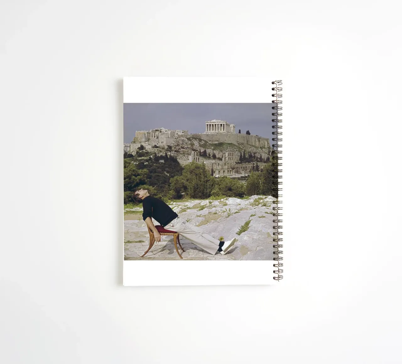 Slim Aarons - Sit In A Lounge Chair spiral notebook by The Poster UK