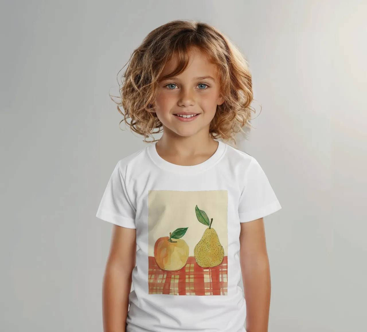 Mela e pera t-shirt bambini da DaarbyN