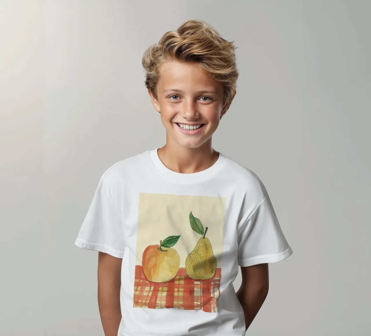 Mela e pera t-shirt bambini da DaarbyN