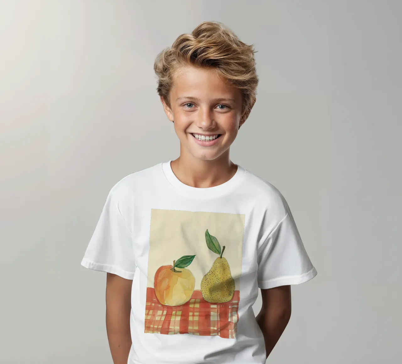Mela e pera t-shirt bambini da DaarbyN