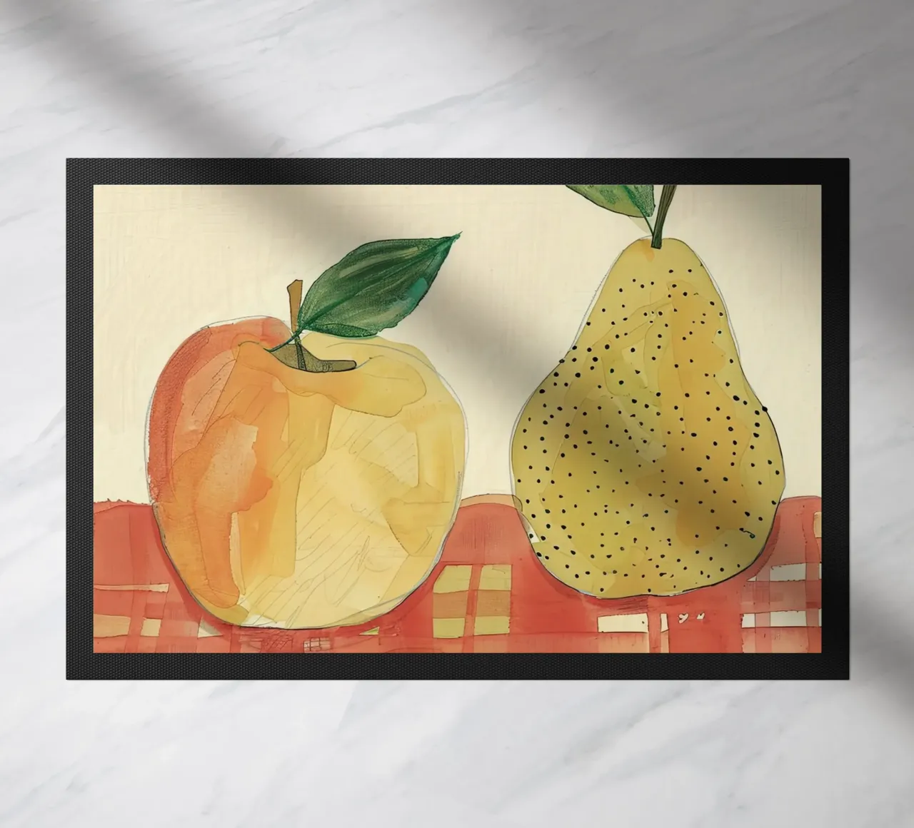 Mela e pera zerbino da DaarbyN