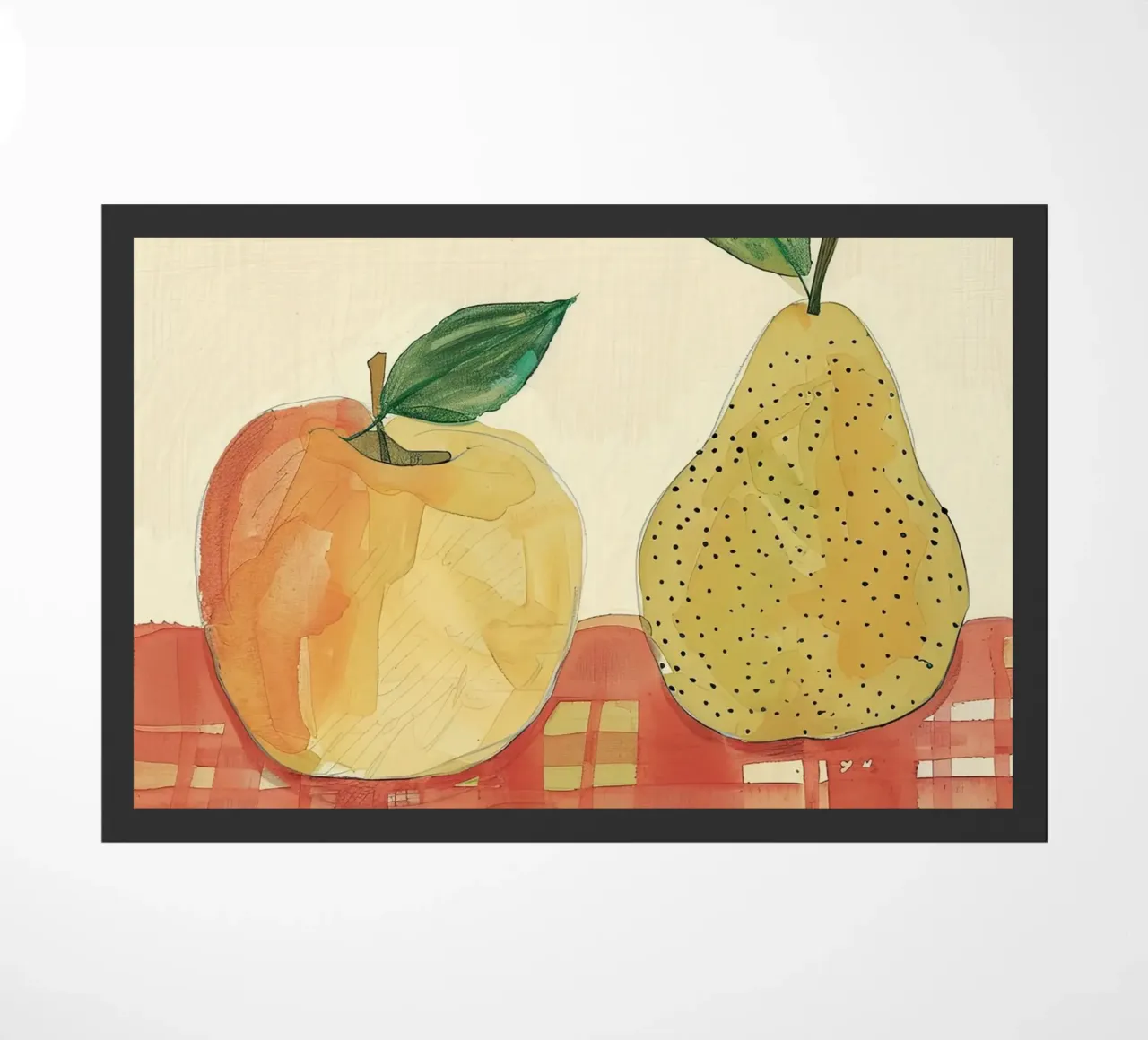 Mela e pera zerbino da DaarbyN