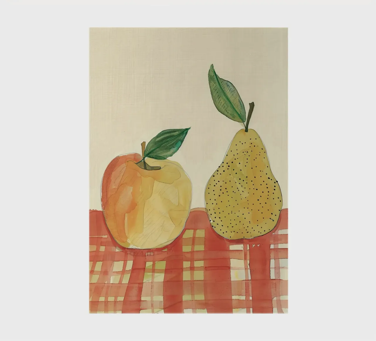 Apple and Pear notebook by DaarbyN
