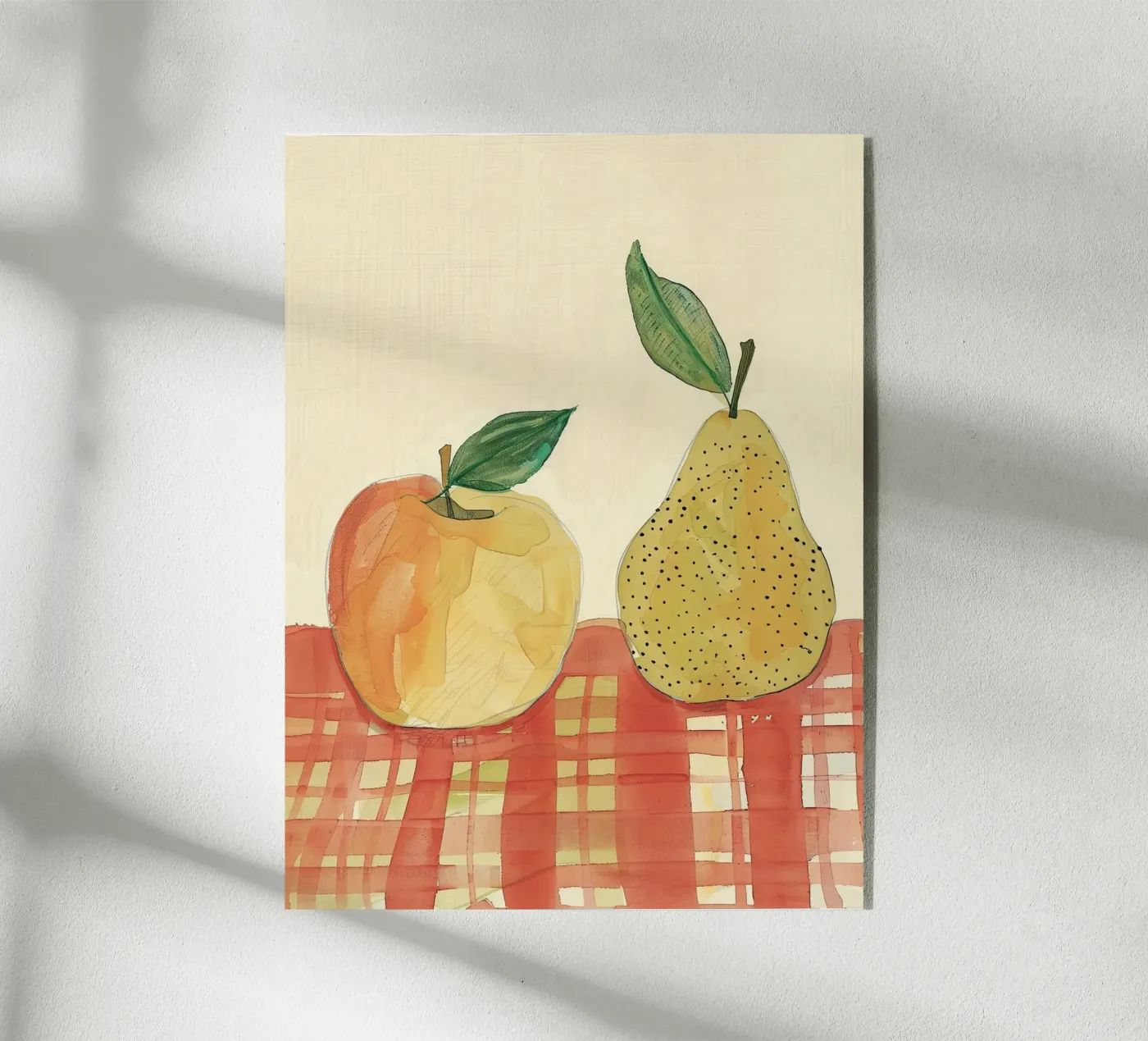 Apple and Pear plexiglas de DaarbyN