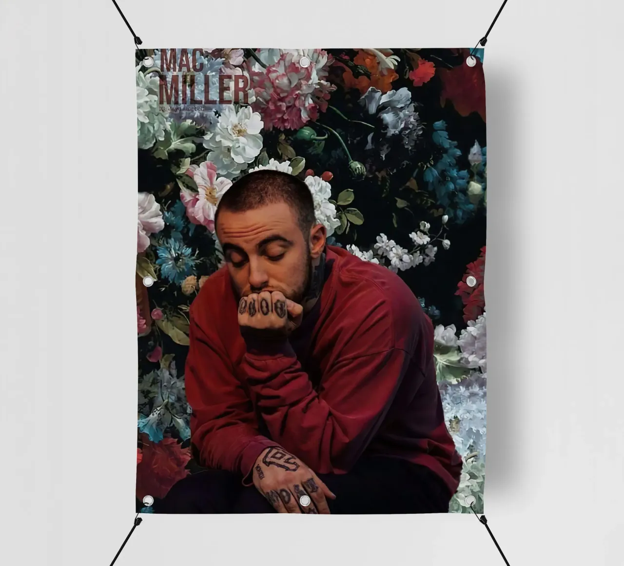Mac Miller telo in pvc da Musadad Shop