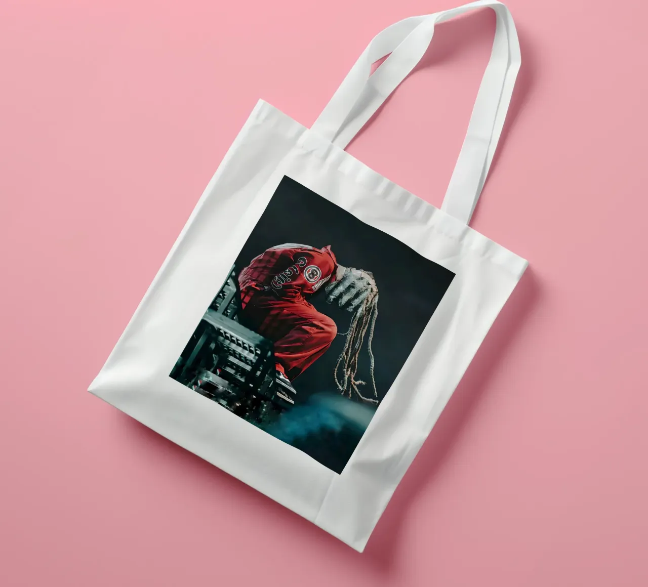 Corey Taylor Slipknot borsa in juta da Musadad Shop