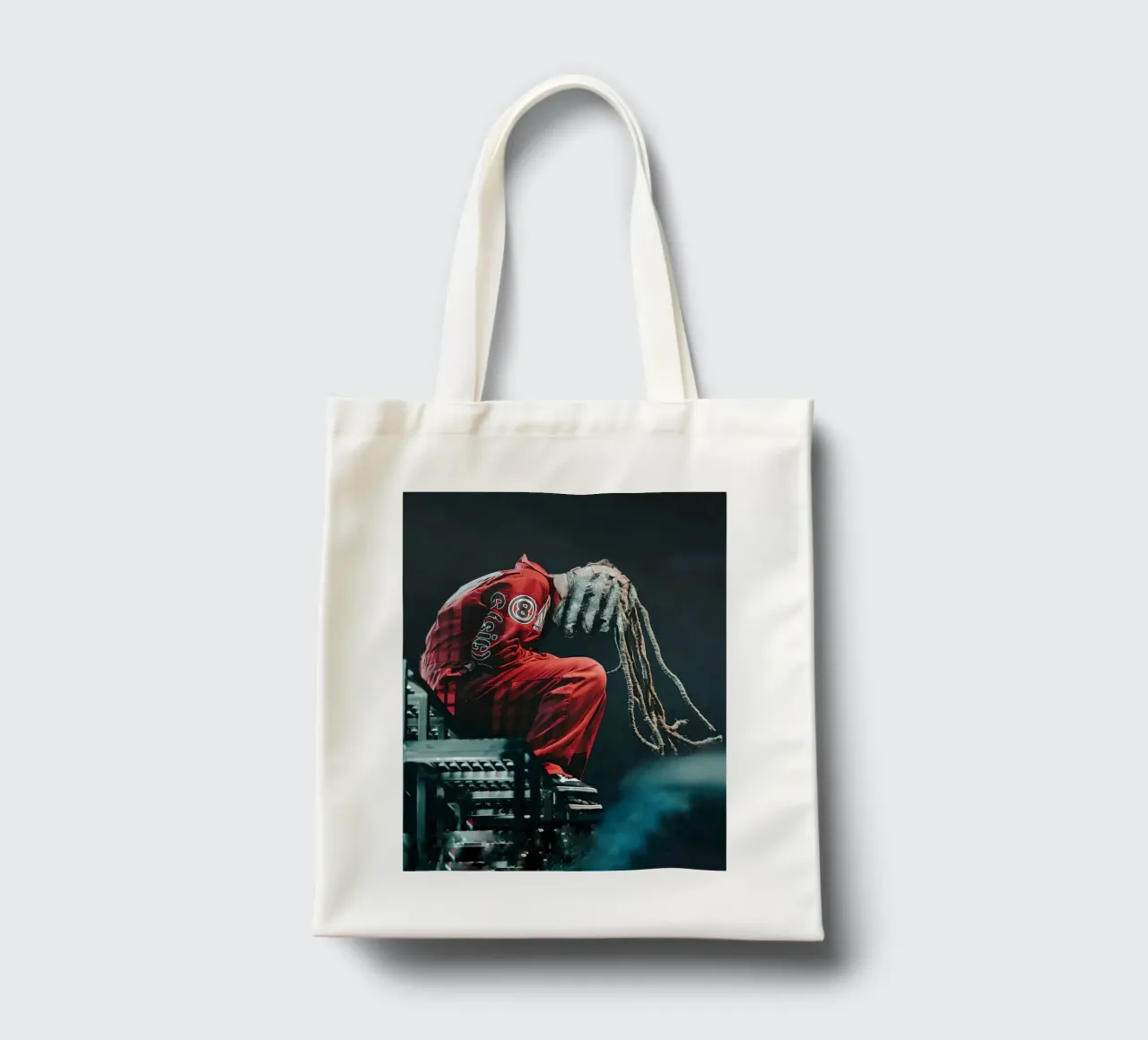 Corey Taylor Slipknot borsa in juta da Musadad Shop
