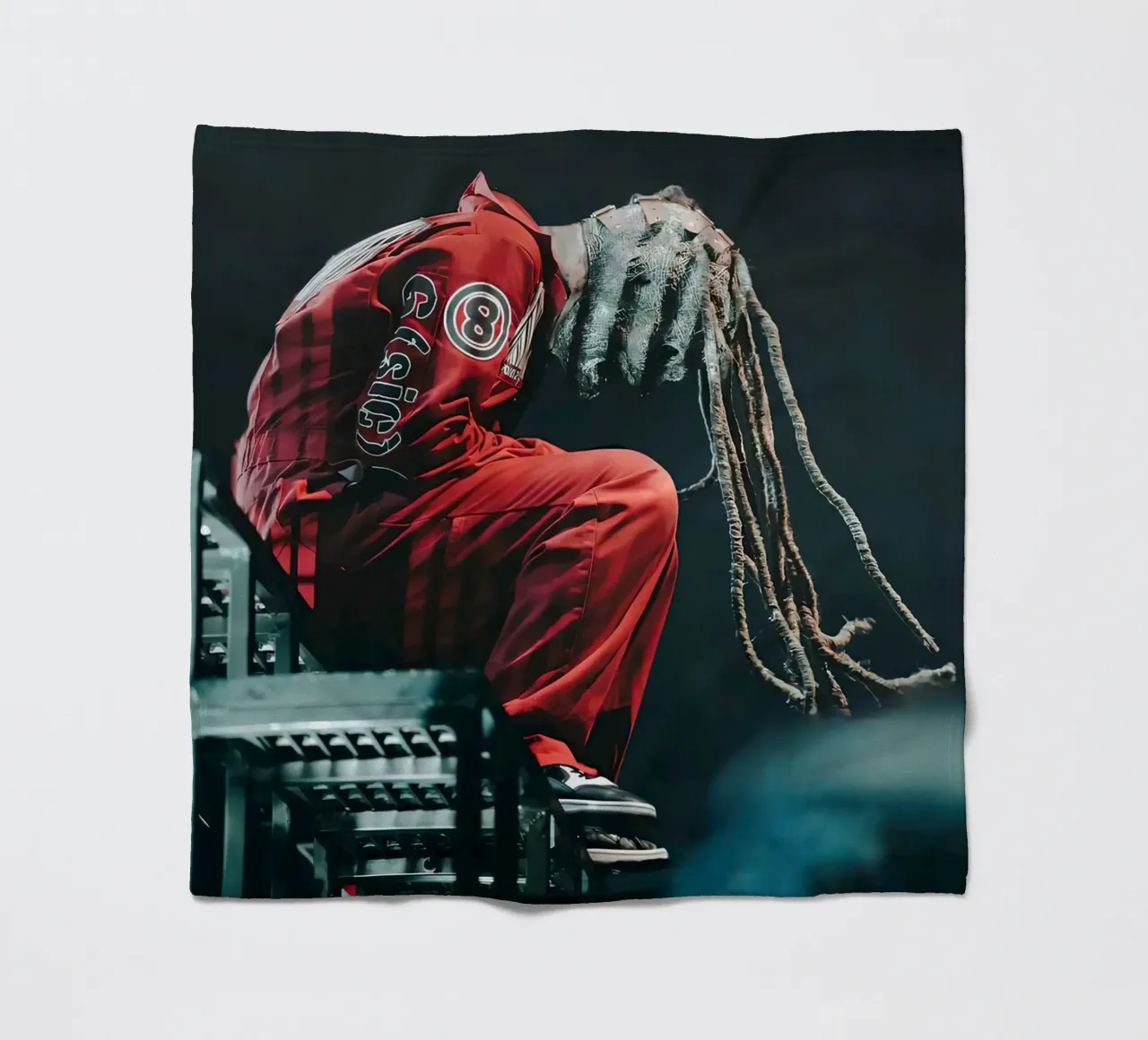 Corey Taylor Slipknot coperta in pile da Musadad Shop