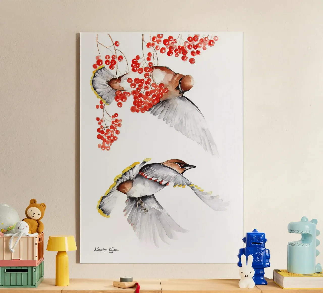 Wax wings plexiglass da Karolina Kijak