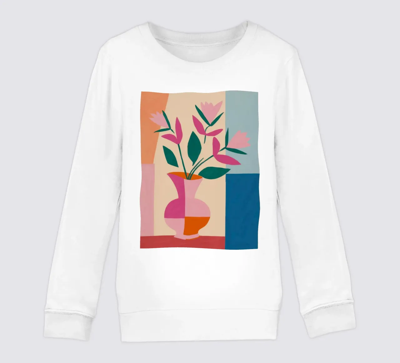 Armonia astratta dei tulipani felpa bambino da Thistle Bloom