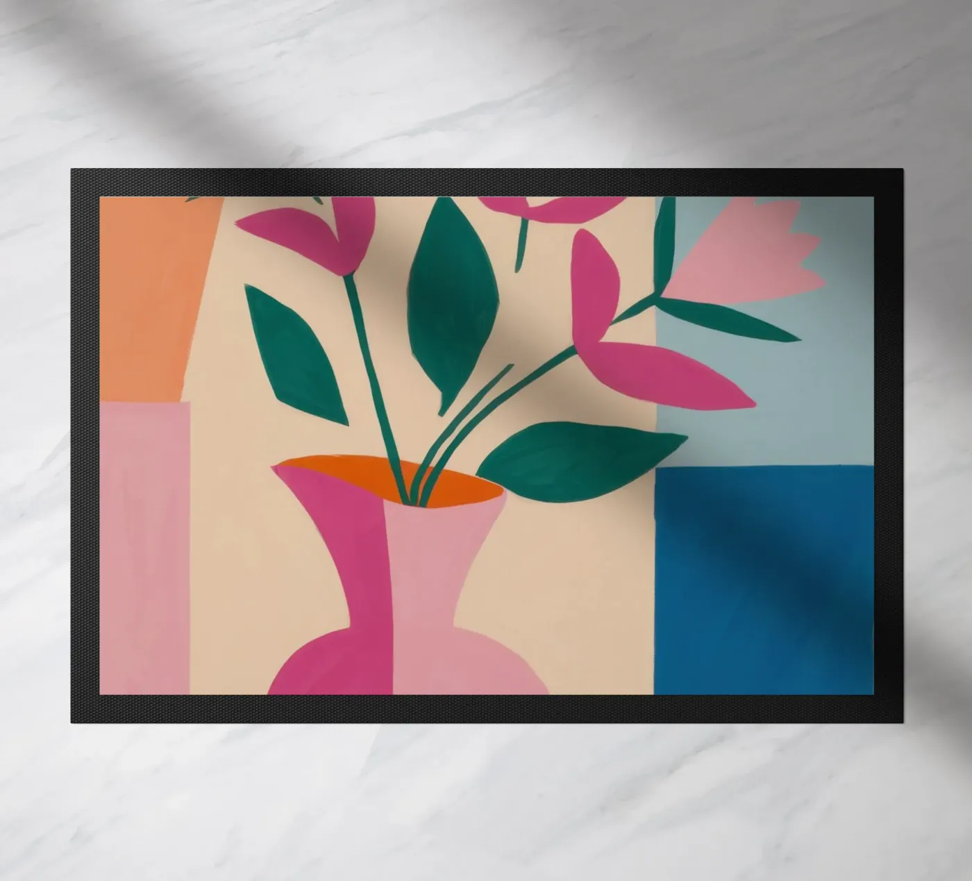 Abstracte tulp harmonie deurmat van Thistle Bloom